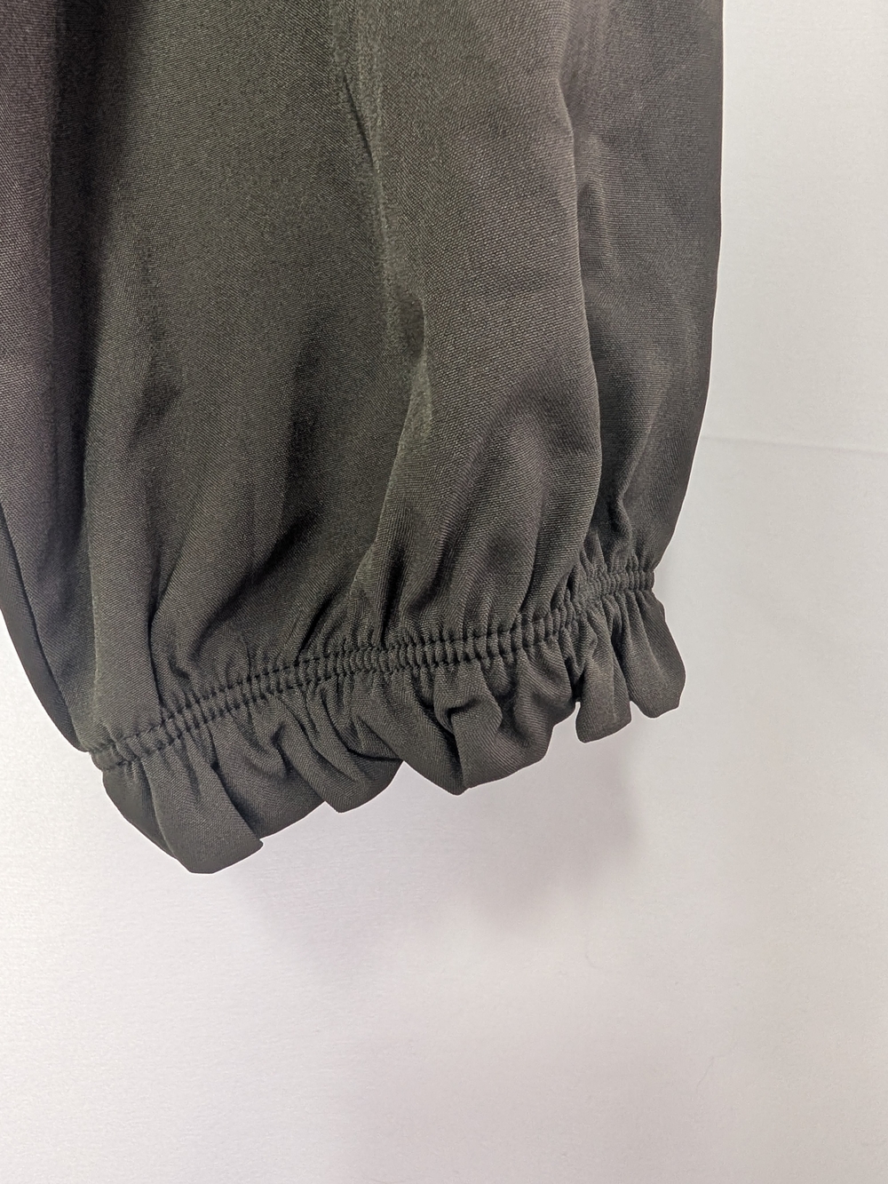 Old Navy Active StretchTech Go-Dry Cropped Windbreaker Jacket Dark Olive Large - Picture 7 of 8